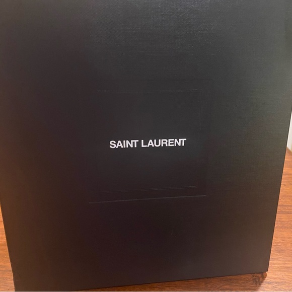 Saint Laurent Freja 105 Ankle Boot In Black Velvet size 41 - Picture 3 of 15